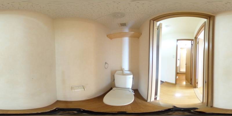 パノラマ画像トイレ