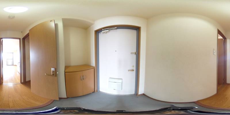 パノラマ画像玄関