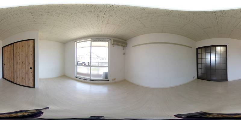 パノラマ画像洋室