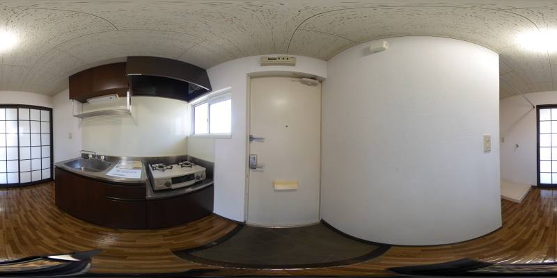 パノラマ画像玄関