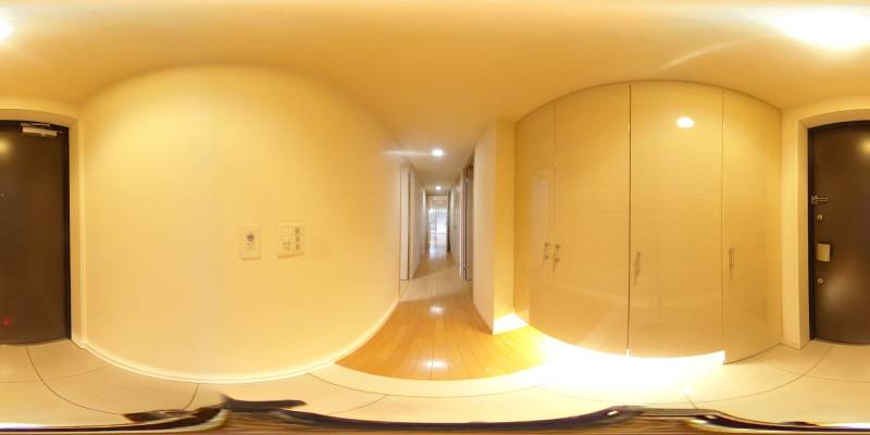 パノラマ画像玄関