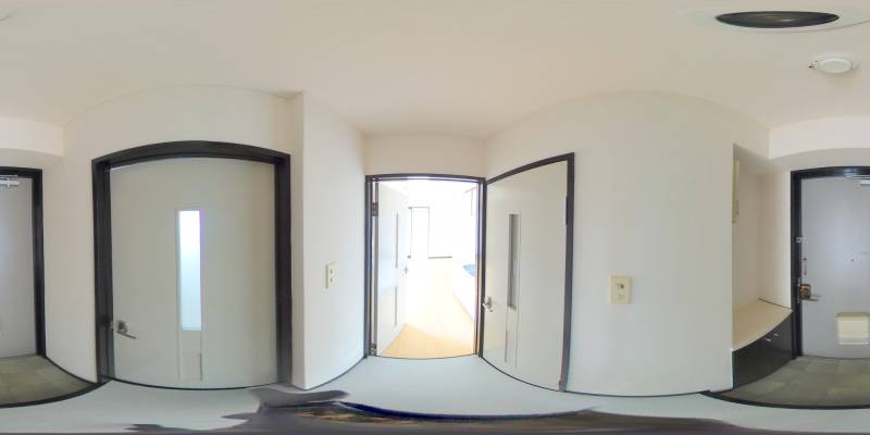 パノラマ画像玄関