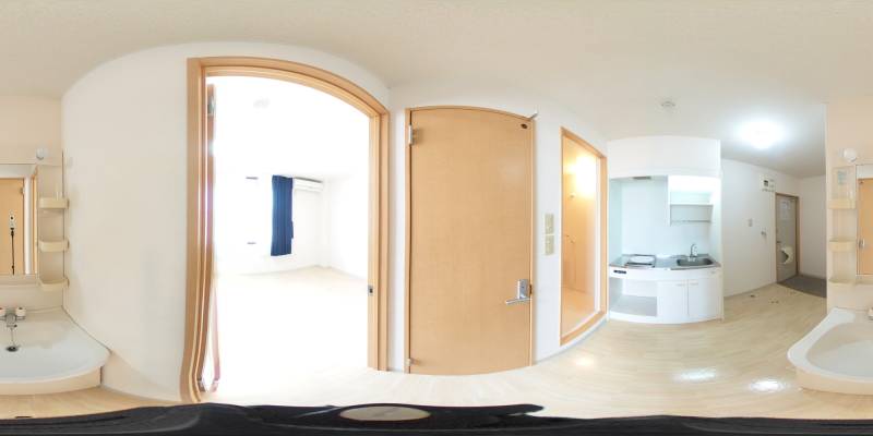 パノラマ画像洗面所