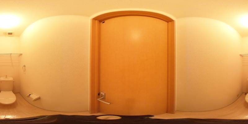 パノラマ画像トイレ