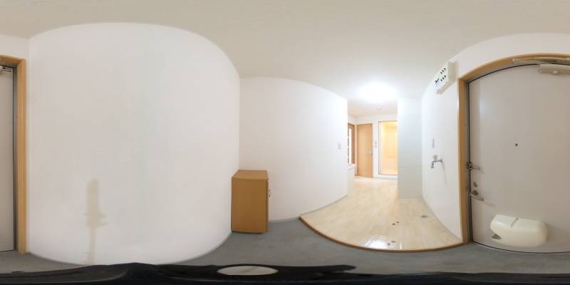 パノラマ画像玄関