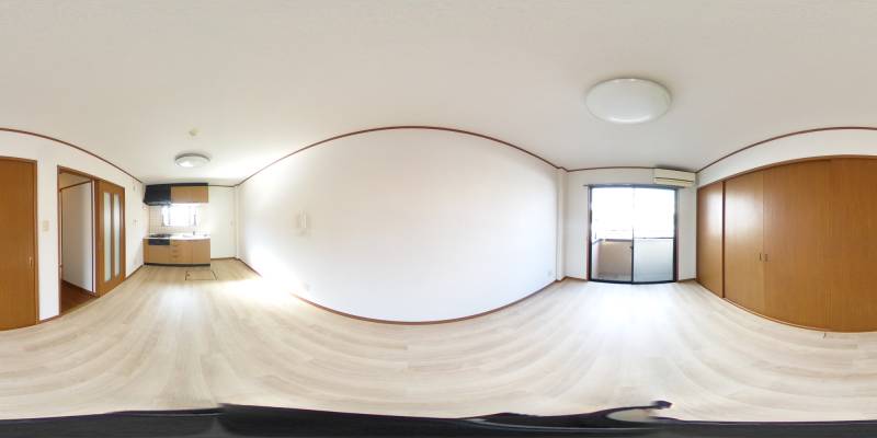 パノラマ画像リビング