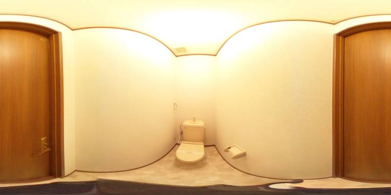 パノラマ画像トイレ