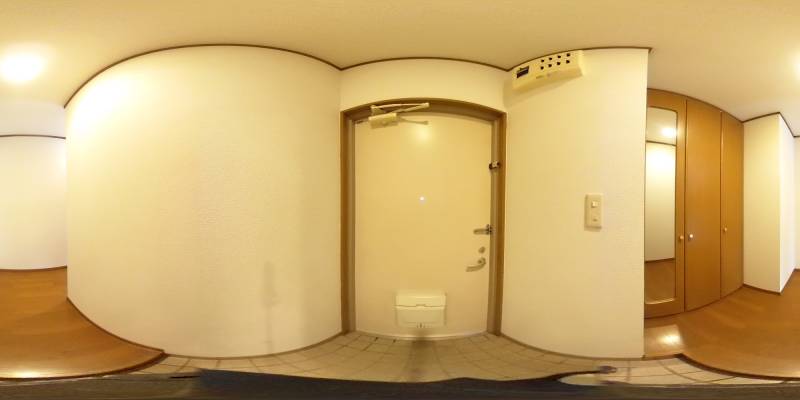 パノラマ画像玄関