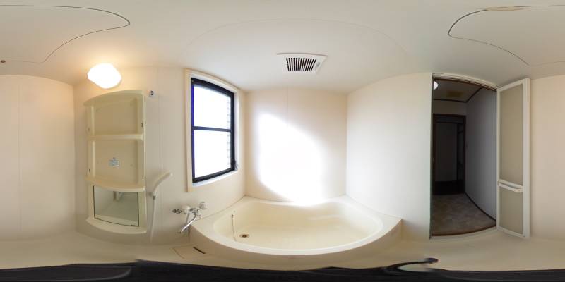 パノラマ画像バスルーム