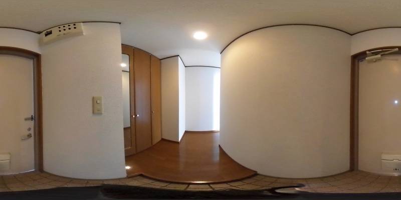 パノラマ画像玄関