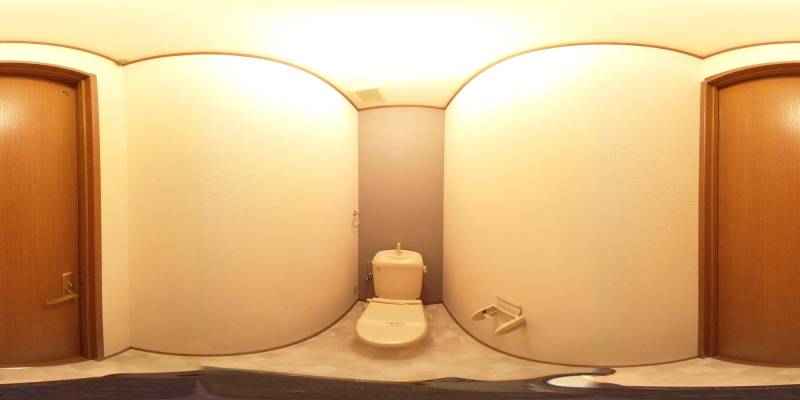 パノラマ画像トイレ