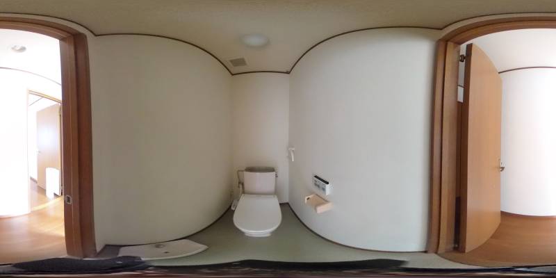 パノラマ画像トイレ