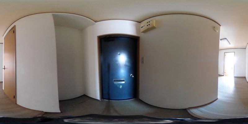 パノラマ画像玄関