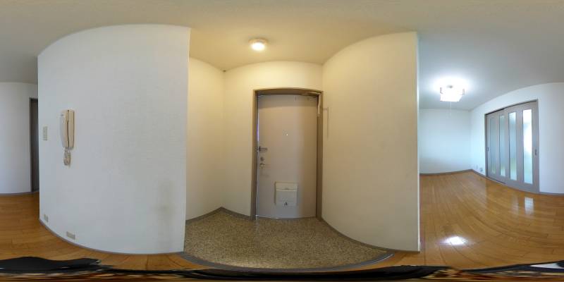 パノラマ画像玄関