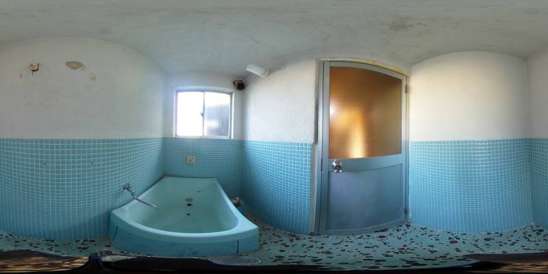 パノラマ画像バスルーム