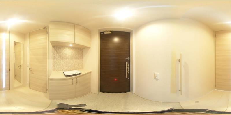 パノラマ画像玄関