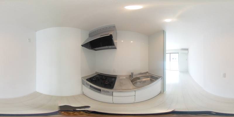 パノラマ画像キッチン