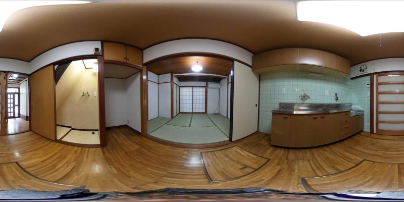 パノラマ画像洋室