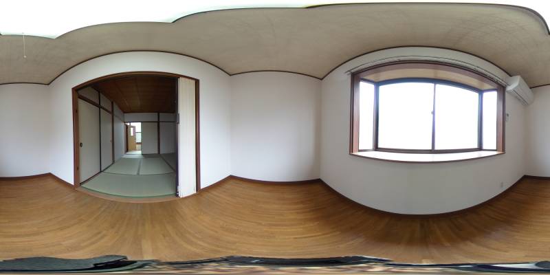 パノラマ画像洋室