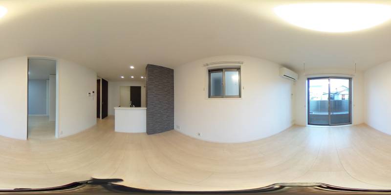 パノラマ画像リビング