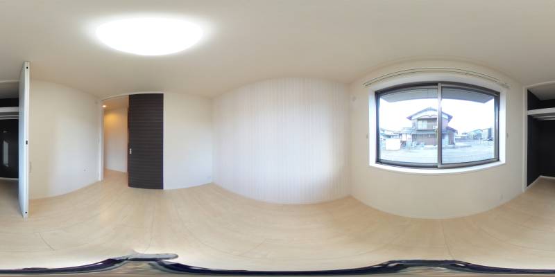 パノラマ画像洋室