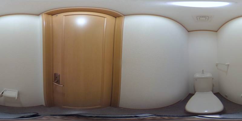 パノラマ画像トイレ