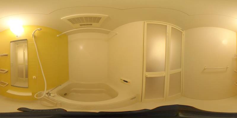 パノラマ画像バスルーム