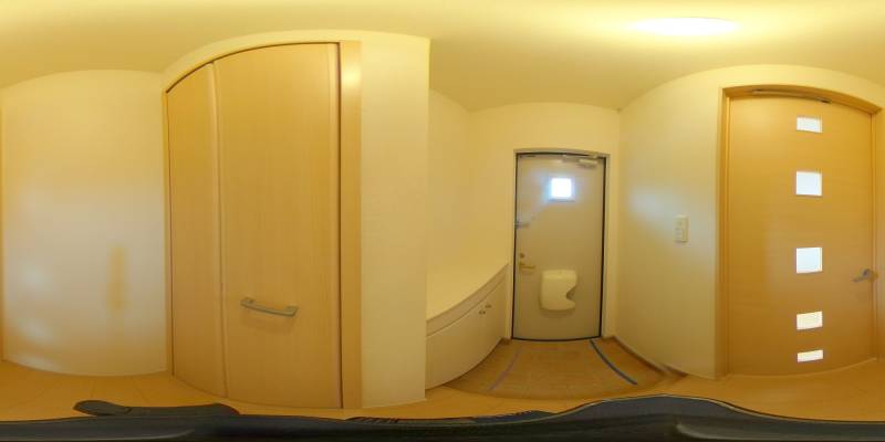 パノラマ画像玄関