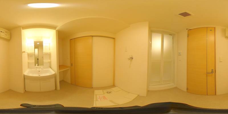 パノラマ画像洗面所