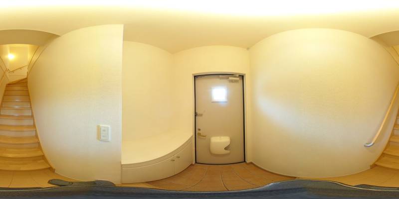 パノラマ画像玄関