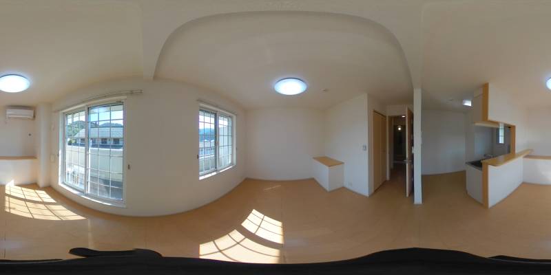 パノラマ画像リビング