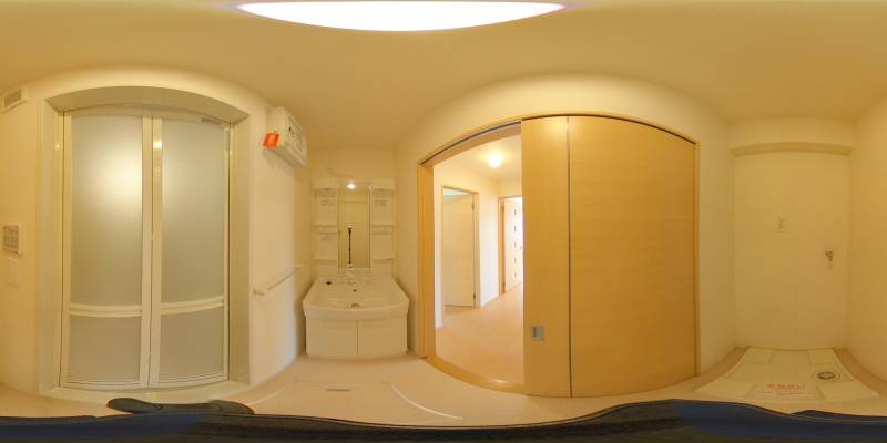 パノラマ画像洗面所