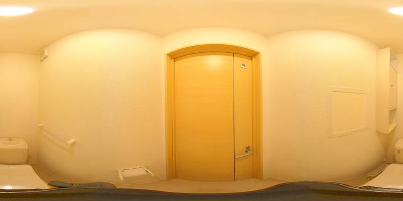 パノラマ画像トイレ