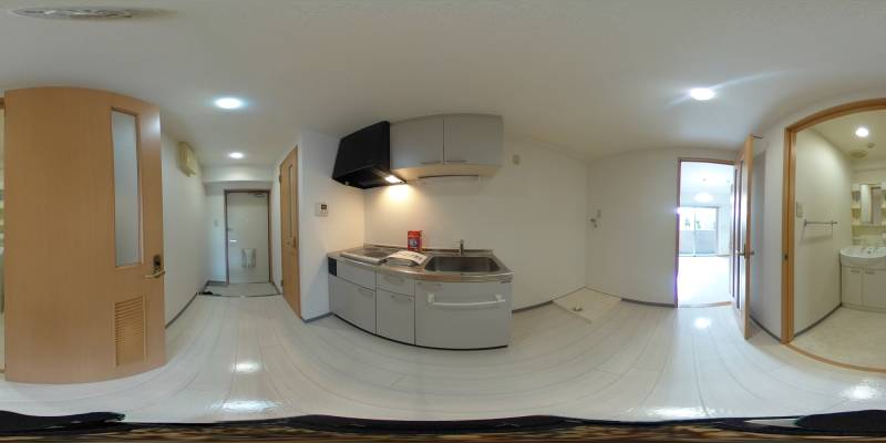 パノラマ画像キッチン