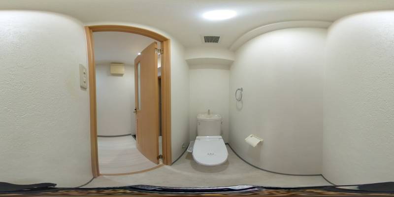 パノラマ画像トイレ