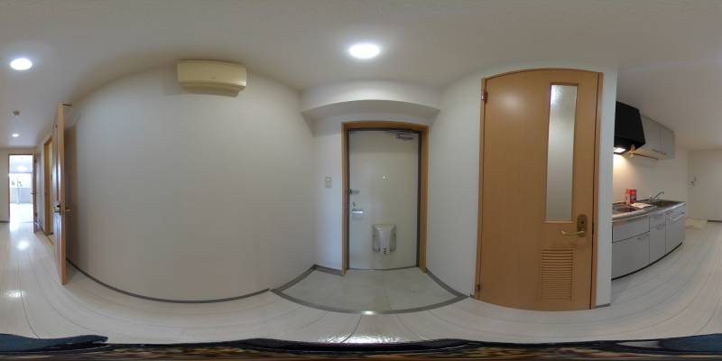 パノラマ画像玄関