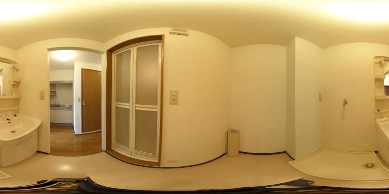 パノラマ画像洗面所