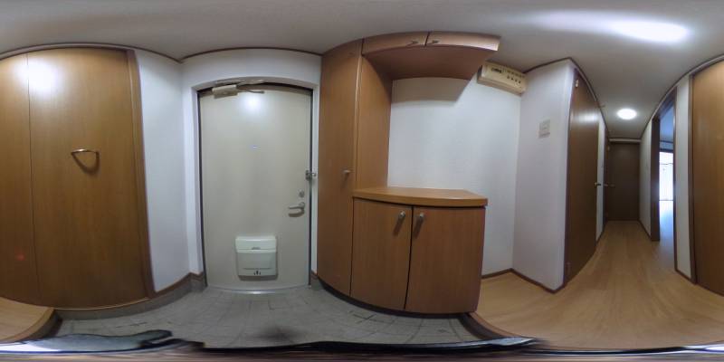 パノラマ画像玄関