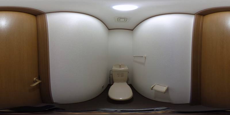 パノラマ画像トイレ