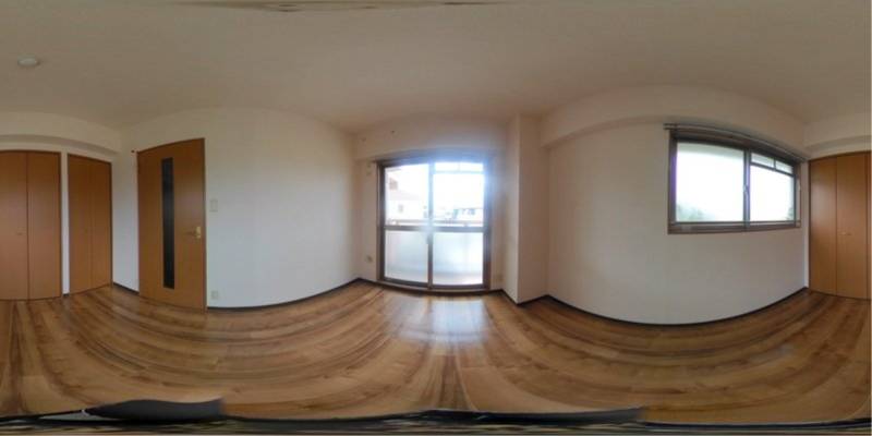 パノラマ画像洋室