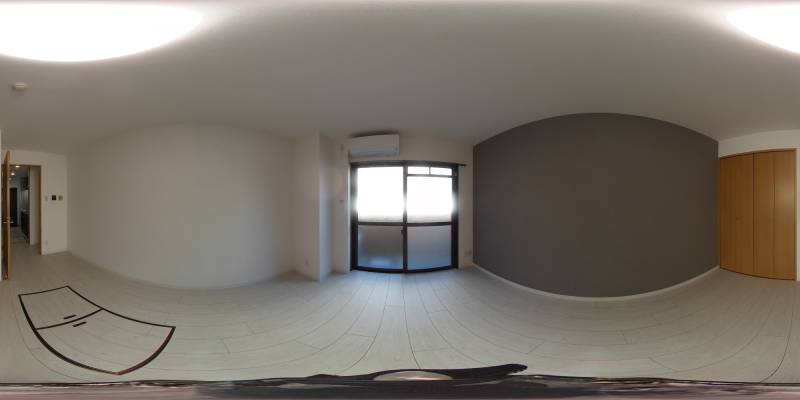 パノラマ画像洋室