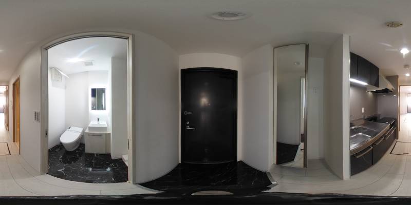 パノラマ画像玄関