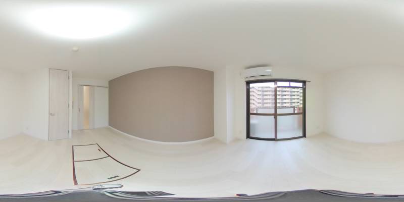 パノラマ画像洋室