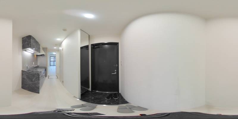 パノラマ画像玄関