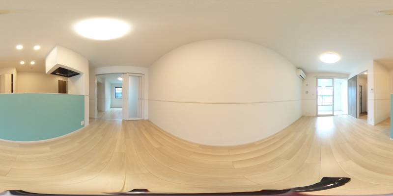 パノラマ画像リビング