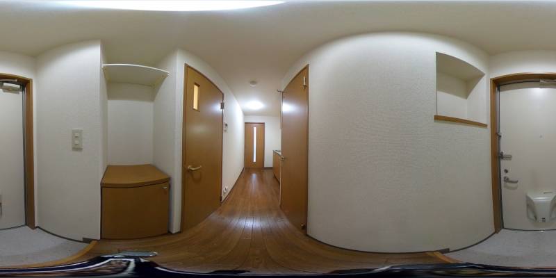 パノラマ画像玄関