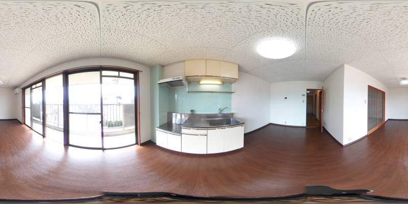 パノラマ画像キッチン