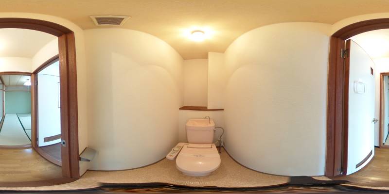 パノラマ画像トイレ