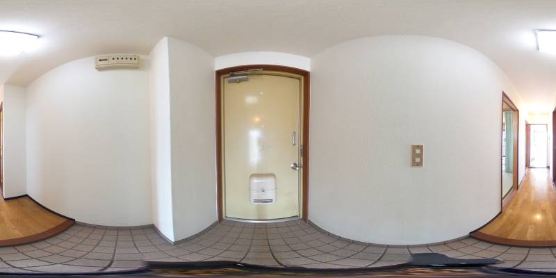 パノラマ画像玄関