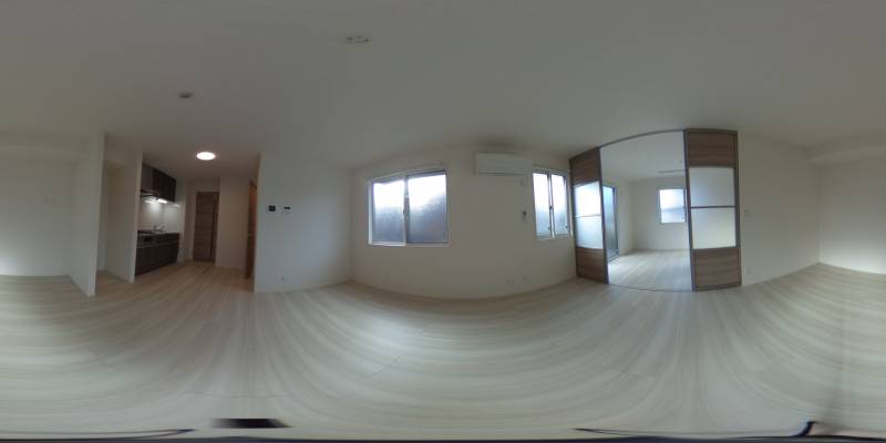 パノラマ画像リビング